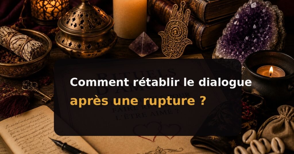 dialogue après une rupture